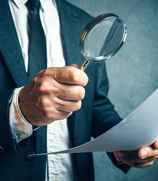 Blue Falcons Investigation licensed investigators meeting to discuss a case