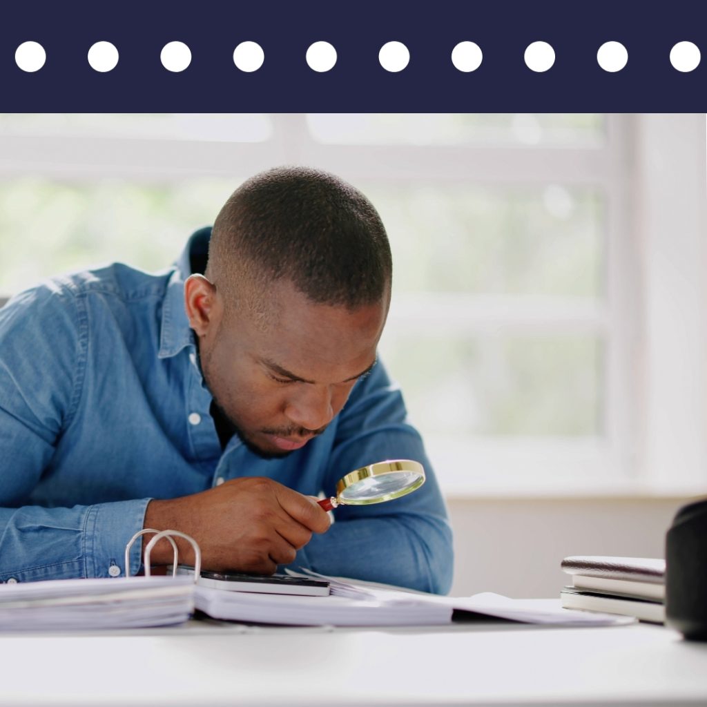 Licensed investigator analyzing evidence for workers’ compensation claims